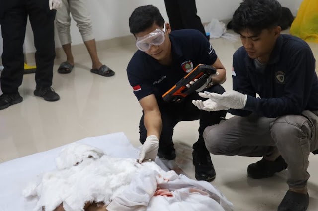 Polda Gorontalo Kerahkan Tim Inafis Lakukan Identifikasi Korban Pesawat Jatuh di Pohuwato