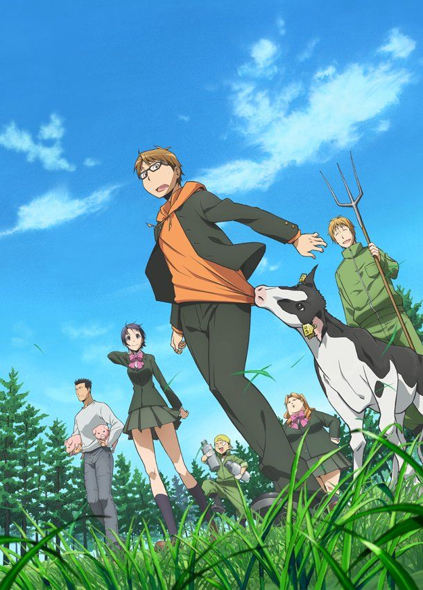 Más información sobre el anime de Silver Spoon