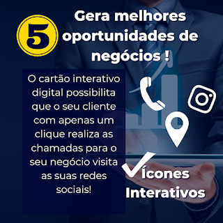 Convite e cartão interativo digital solicite o seu