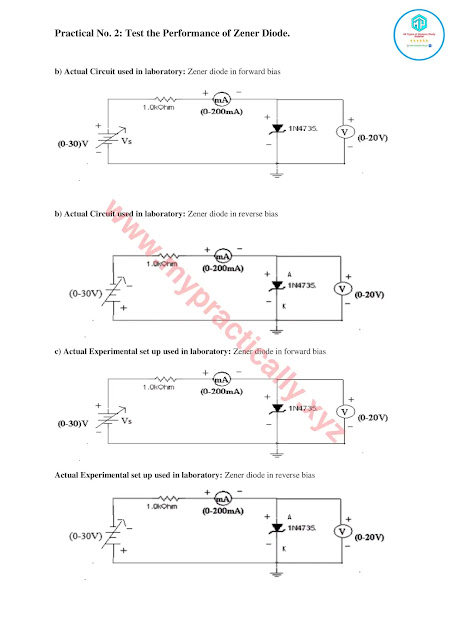 22213 Elements of Electronics| EOE | Lab Manual Answers | Msbte Lab Manual Answers