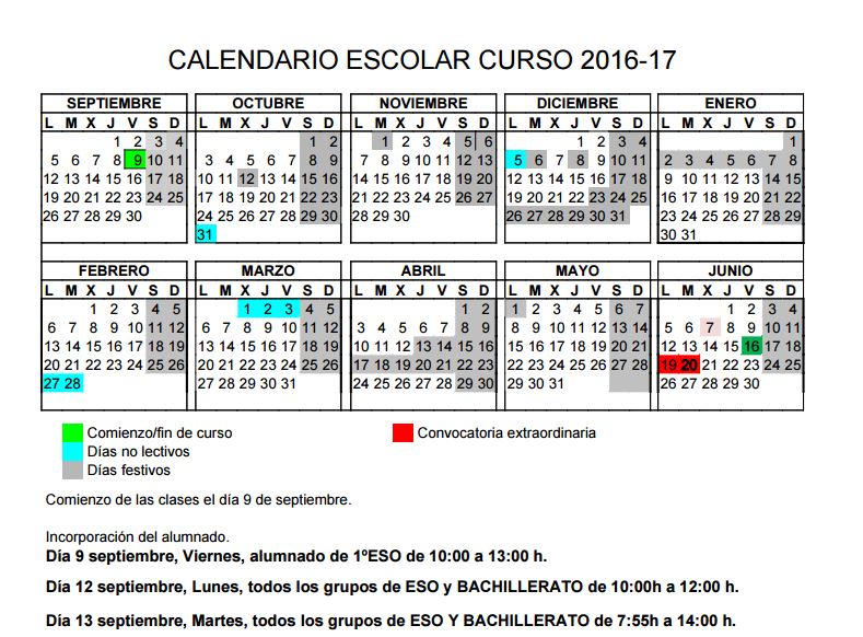 calendario