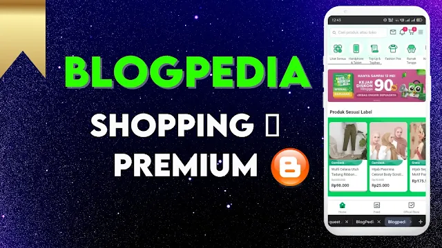 Blogpedia Premium Blogger Template