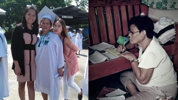 64-year-old senior high student taking night classes inspires netizens
