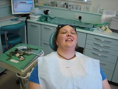 Pippa at the Dentists