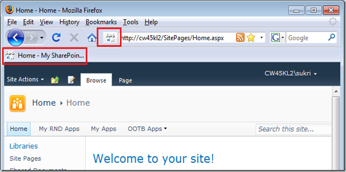 Favicon