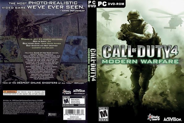 Blogger PC game: Call of Duty 4 modern warfare 4