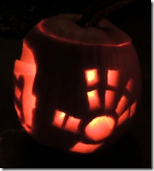 Pumpkins with Papa and Grandma