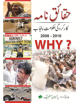 White Paper About the Performance of   Punjab Government (2008-2010)