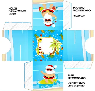 Christmas in the Caribbean: Free Printable Boxes.