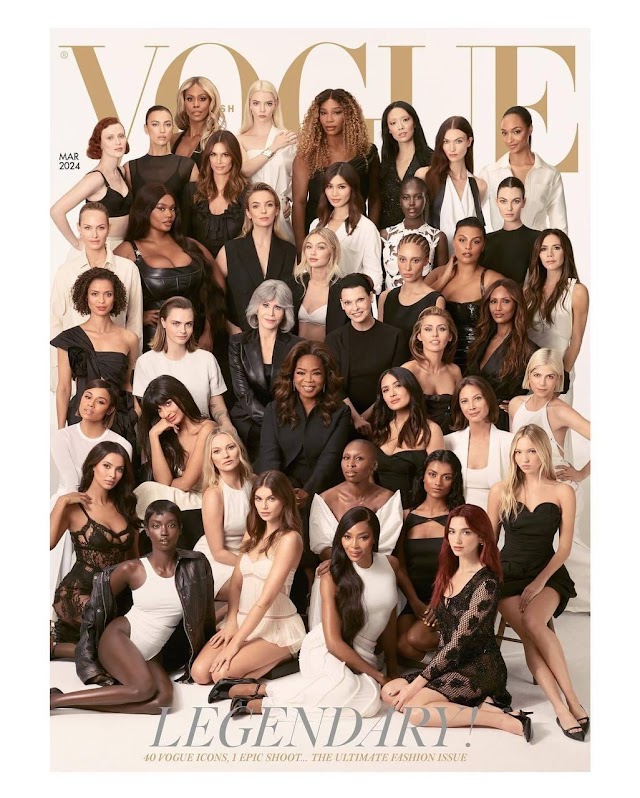 LAS 40 MUJERES DE LA PORTADA DE LA REVISTA VOGUE. 