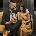 Underground: hyper-realistic oil paintings featuring couple with animal heads on subway