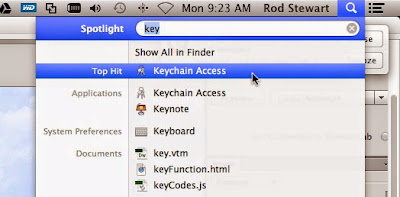 How to Display WiFi Password Stored In Keychain On OS X Mavericks