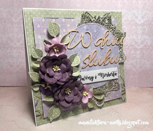 papier do scrapbookingu Lavender Hills