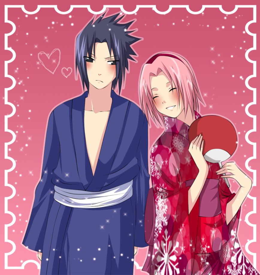 Kumpulan Gambar Sasuke Sakura Romantis Gambar Kata Kata