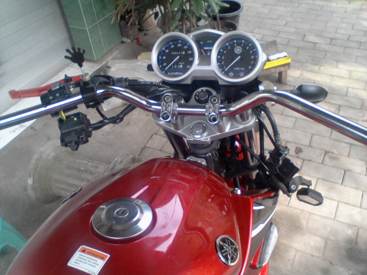 Modifikasi Vixion 2012 Stang Ninja Terbaru Sound Modif