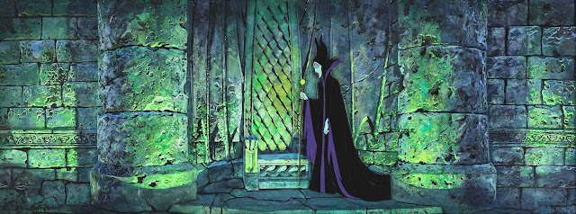 Eyvind Earle background for Disney