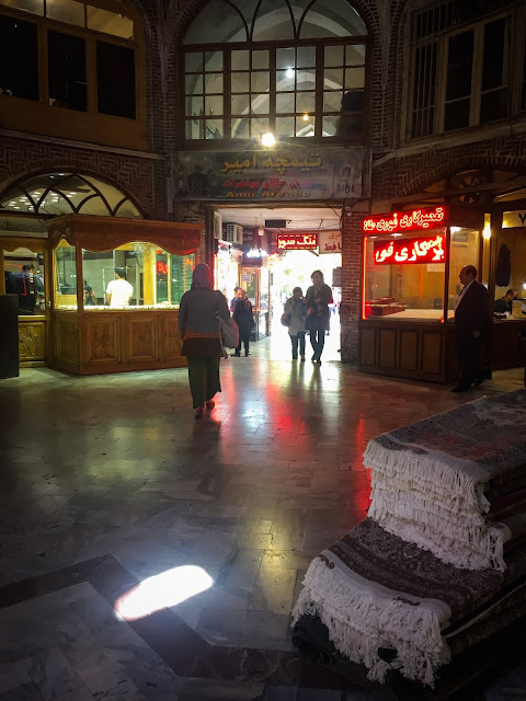 Bazarul din Tabriz, Iran