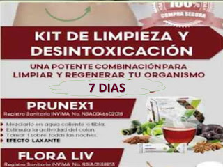 DETOX 7 DIAS, REDUCIR MEDIDAS, FUXION, PRUNEX1