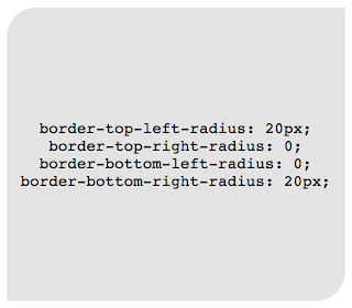 border bottom left radius 