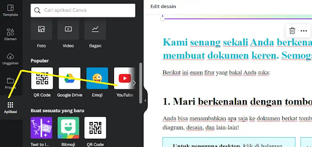 cara menambahkan video youtube ke Canva-1