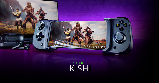 RAZER KISHI UNIVERSAL MOBILE GAMING CONTROLLER FOR ANDROID (XBOX) NOW AVAILABLE