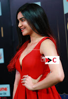 Adah Sharma in Red Deep Neck Spicy Gown ~  Exclusive 23.jpg