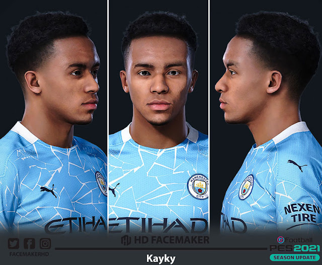 Kayky Face For eFootball PES 2021