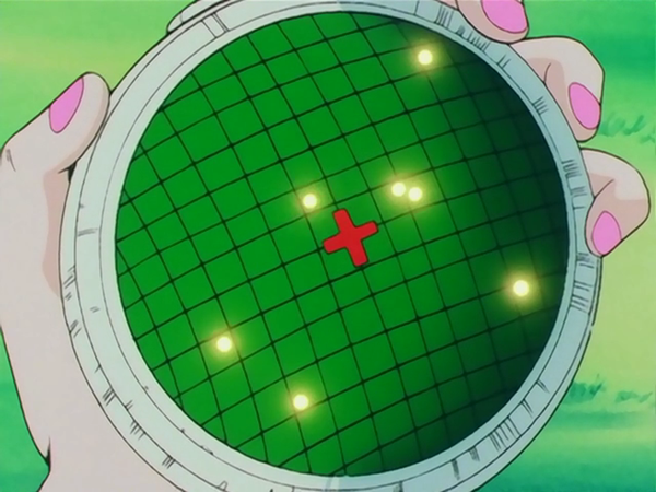 radar de bulma pour les boules de cristal dans dragon ball