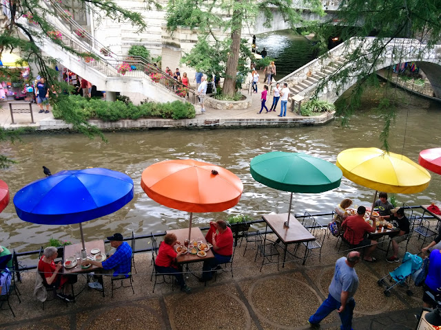 Colorful San Antonio Riverwalk Atmosphere