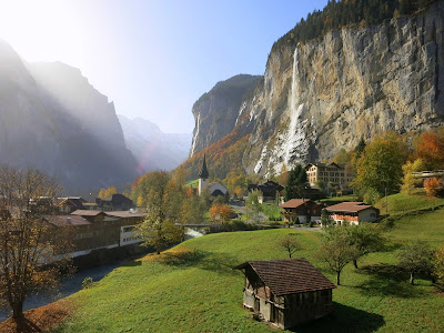 Lauterbrunnen, a beautiful valley in Switzerland