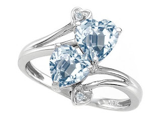 aquamarine rings