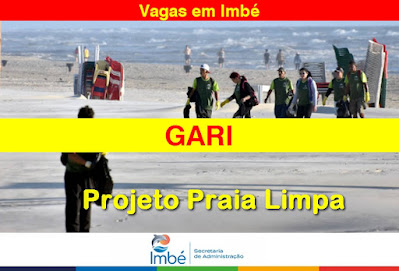 Prefeitura anuncia vagas para GARI no Programa Praia Limpa em Imbé