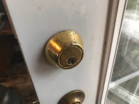 The old deadbolt