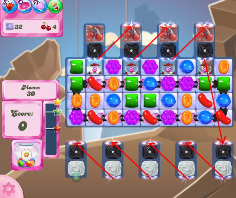 Candy Crush Saga level 2621