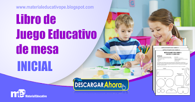 Libro de Juego Educativo de mesa  para Inicial