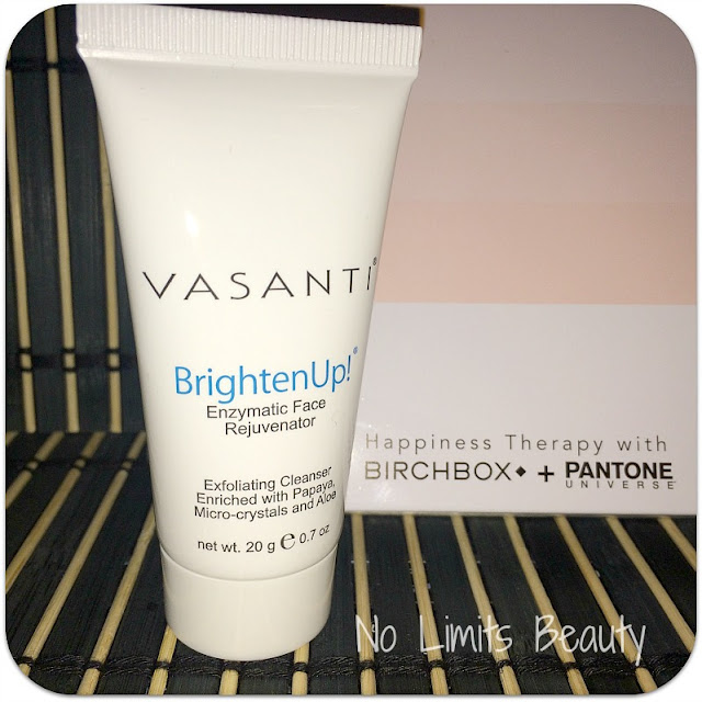 BirchBox Abril 2016 - Vasanti Brighten up Exfoliating Cleanser