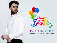 daniel radcliffe, dashing (harry potter) in white shirt and black pant