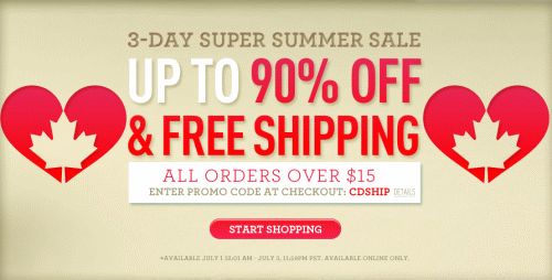 Forever 21 Canada: Up To 90% Off Free Shipping Over 15 Order (July 1 ...