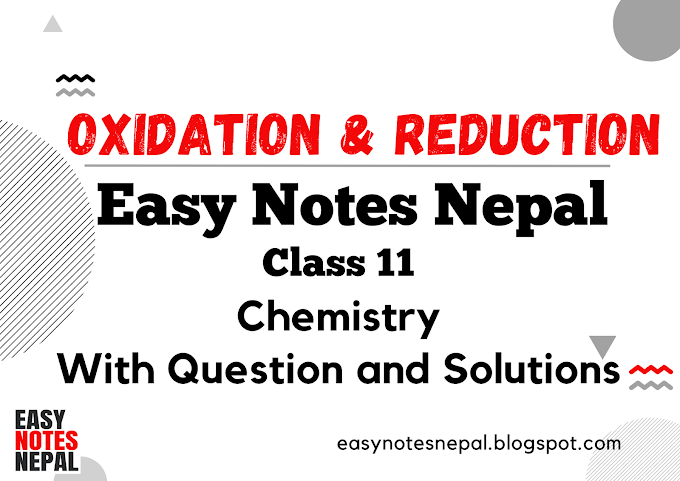 Oxidation and Reduction| Class 11 Chemistry| Handwritten Notes