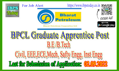 Bharat Petroleum Corporation Limited (BPCL) Recruitment 2022