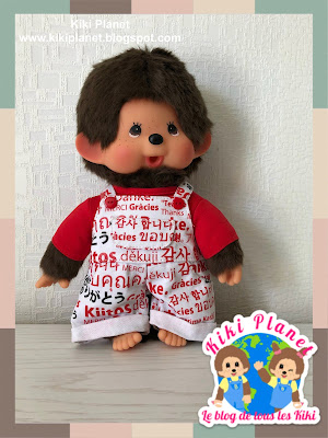 kiki Monchhichi mowahk thank you m-size collector mohican rare plush