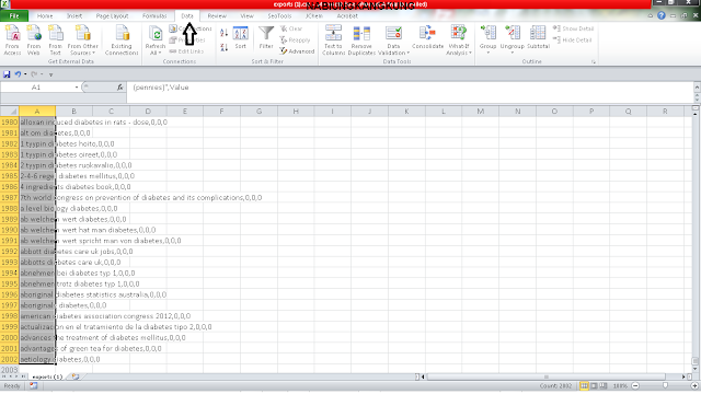 Cara Memperbaiki file csv berantakan