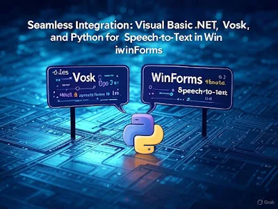 speech-to-text WinForms vbnet python vosk