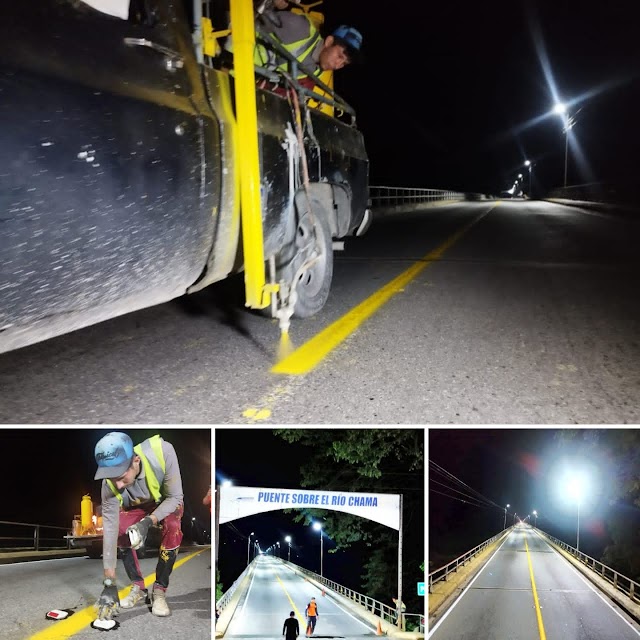 Rehabilitan puente Chama en El Vigía 