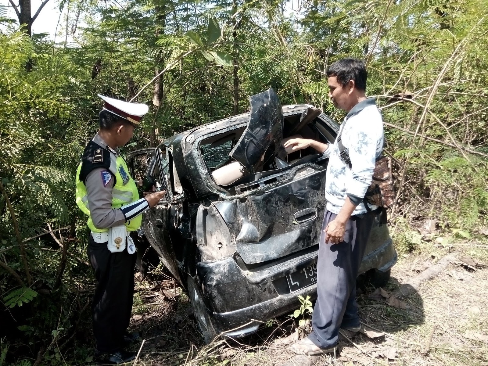 Suzuki Karimun Vs Truk Pengangkut Ayam Di Sambong 3 Luka Parah