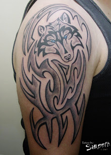 wolf tattoo, tattoo, tattoos