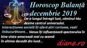 Horoscop decembrie 2019 Balanță 