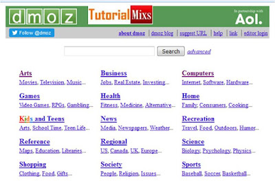 Dmoz tutorial 1