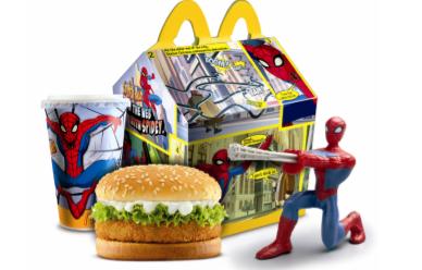 of toys with Happy Meals.