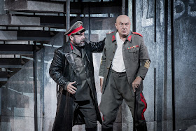 Simon Thorpe & Mikhail Svetlov - Montemezzi's L'amore dei tre Re - Opera Holland Park - photo Robert Workman